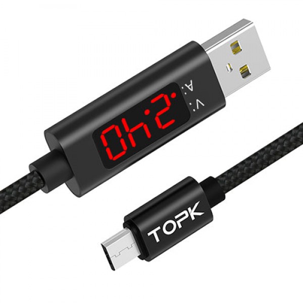 LCD Display Micro USB Cable | TOPK