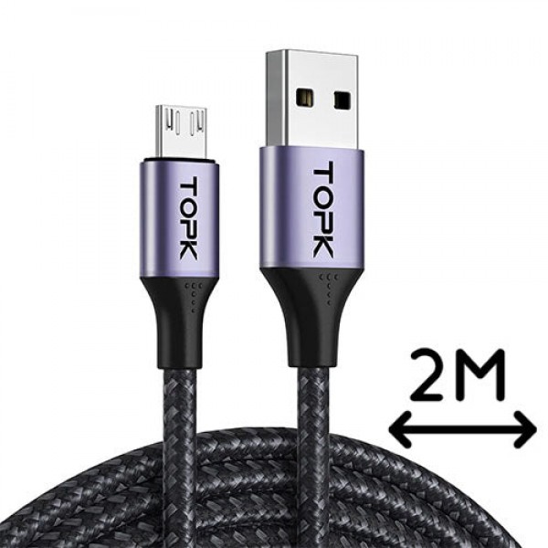 AN10 Micro USB Charge n Sync Cable | TOPK