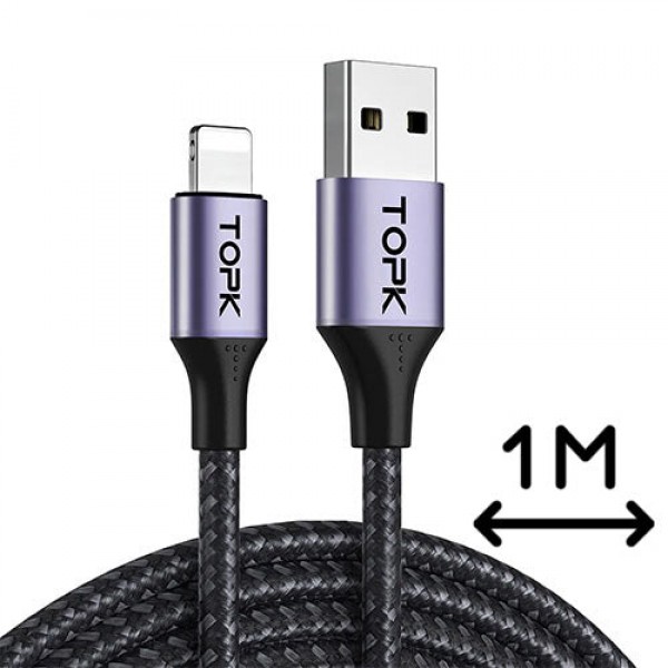 AN10 Lightning Charge n Sync iPhone Cable | TOPK