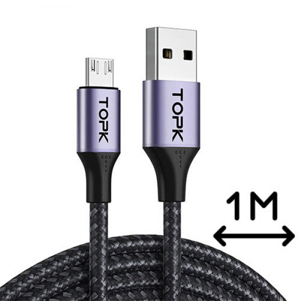 AN10 Micro USB Charge n Sync Cable | TOPK