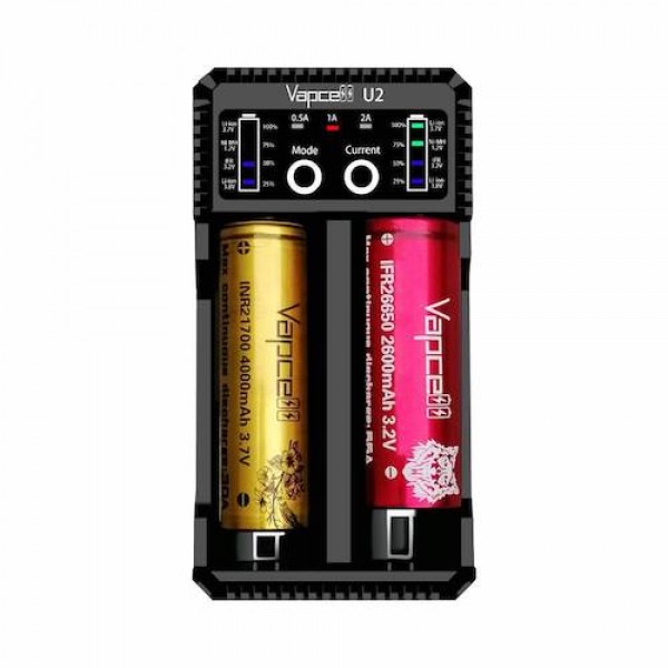 Vapcell U2 Battery Charger