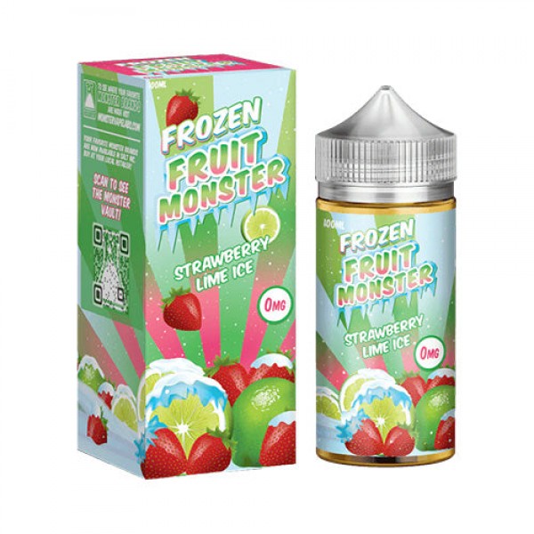 Strawberry Lime Ice | Frozen Fruit Monster