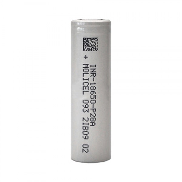 Molicel P28A - 2800mAh 25A - 18650 Battery (Single)