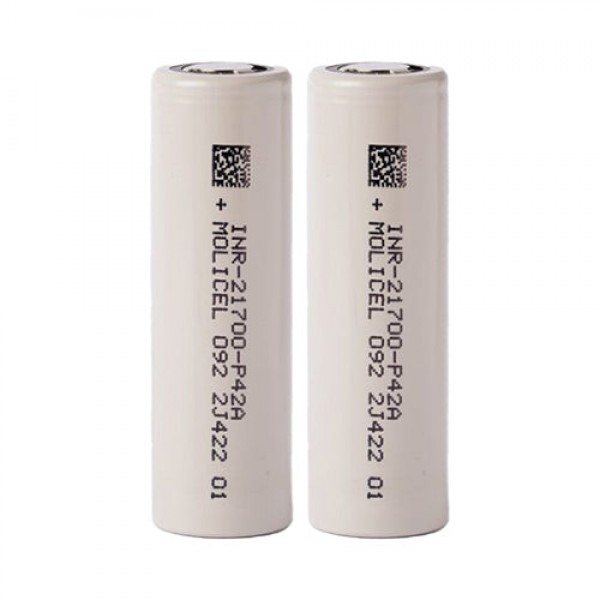Molicel P42A - 4200mAh 30A - 21700 Battery (Dual)