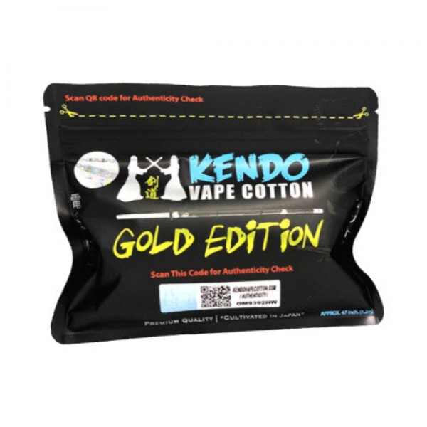 Kendo Vape Cotton Gold Edition