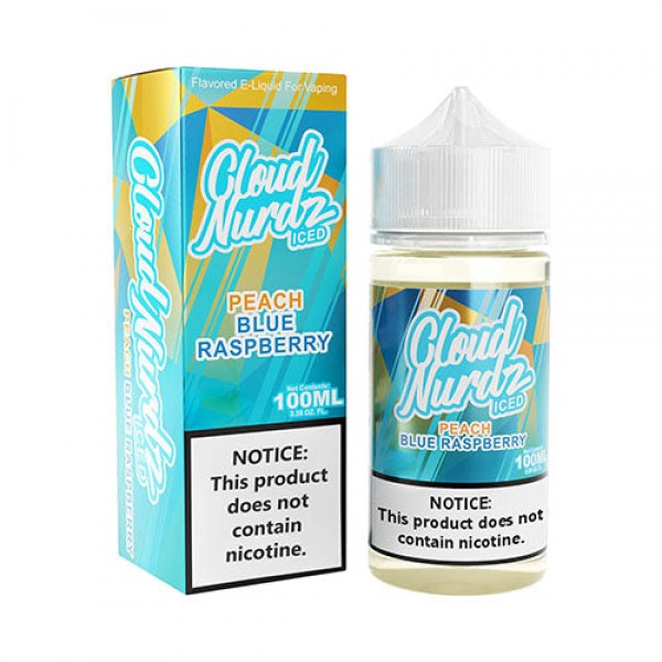 Peach Blue Raspberry Iced | Cloud Nurdz