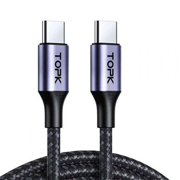 AC10 Type-C to Type-C 60W Cable | TOPK