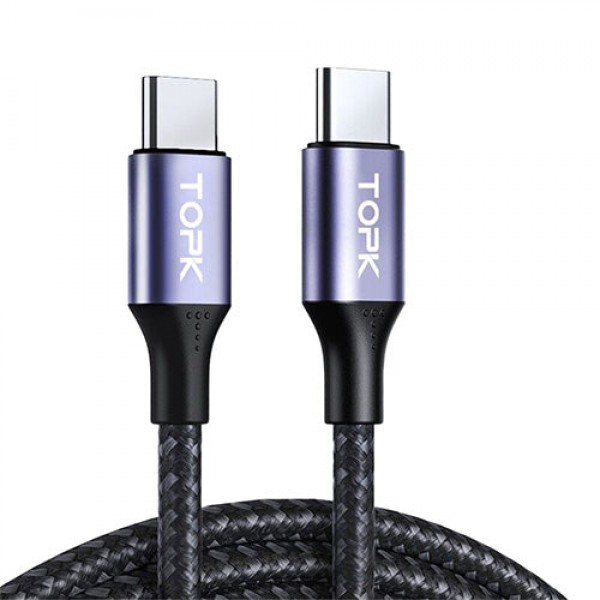 AC10 Type-C to Type-C 100W Cable | TOPK