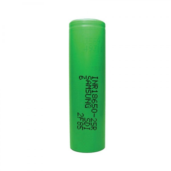 Samsung 25R - 2500mAh 20A - 18650 Battery (Single)