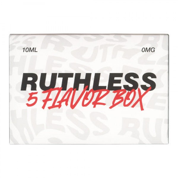 Ruthless Vapor E-Liquid Sample Box