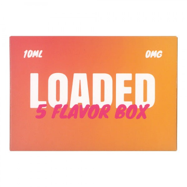 Loaded E-Liquid Sample Box